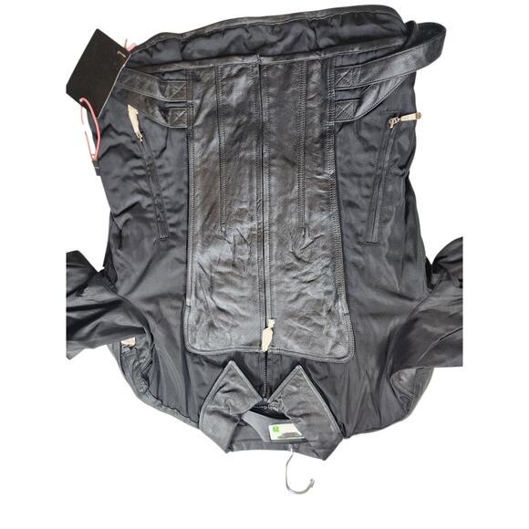 Hein Gericke Leather Motorcycle Jacket Womens 16 Protective Padded Biker Riding - Picture 8 of 16